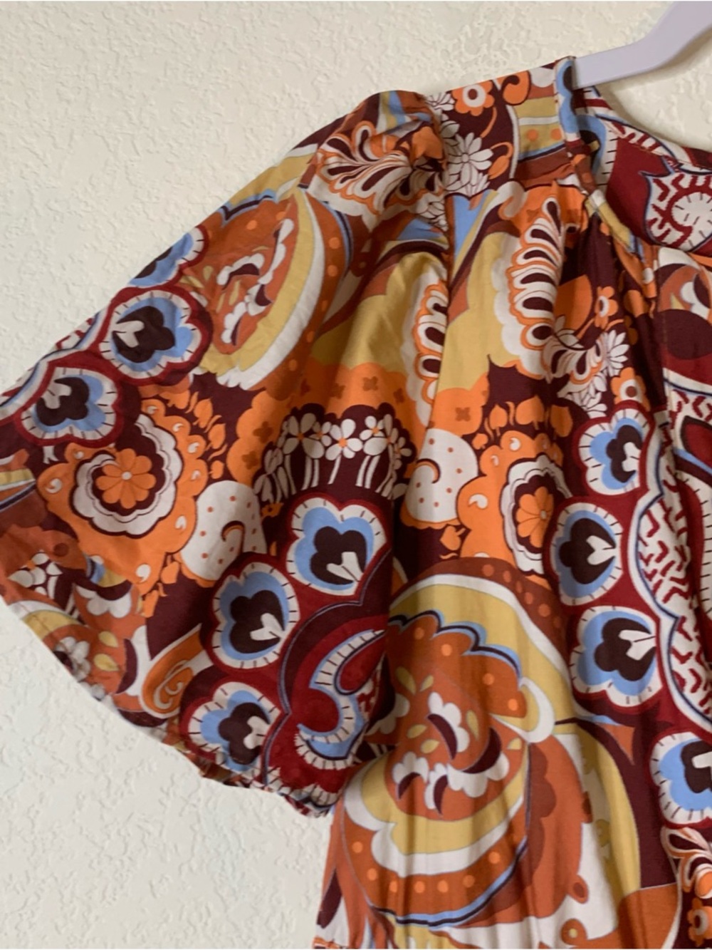 Anthropologie Womens the Somerset maxi dress in paisley bronze M - Picture 6 of 9